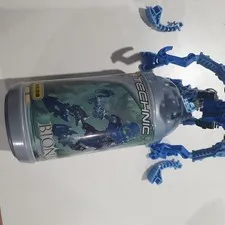 LEGO BIONICLE Toa Gali 8531 Blue Canister Set Parts 41pcs 2001