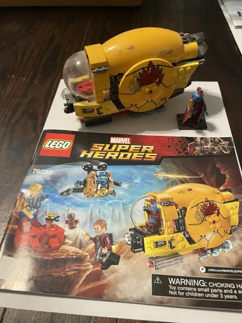 LEGO Marvel 76080 Ayesha's Revenge 323pc Star-Lord Groot Marvel Super Heroes