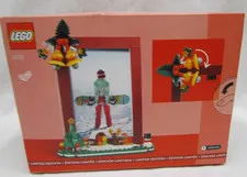 Lego 40702 Limited  Edition Christmas  Picture Frame 209 pcs Retired, New Sealed
