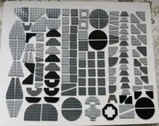 Lego Specialty Pieces Plates Square Round Triangle more Assorted Aircraft City