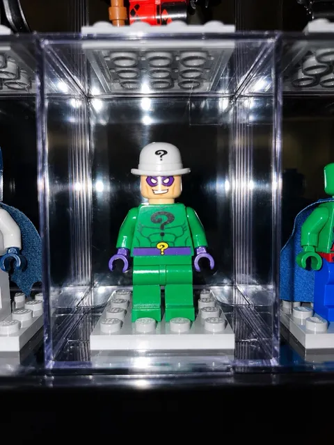 Lego The Riddler Minifigure DC Batman Used Good Condition sh0008 #26