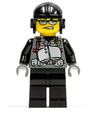 LEGO Dino Attack Minifigure Viper din005 7297 7476