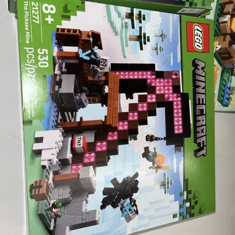 LEGO Minecraft: Lot Of 3 Sets Most Opened Returns  21276 21277 21585 Parts Piece