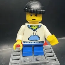 LEGO City Town Minifigure Boy cty0438 from Set 10235 Winter Village Market