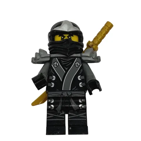 LEGO Ninjago Kimono Cole Minifigure Final Battle njo080 with Gold Katana