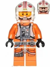 LEGO® Minifigure Star Wars sw0991 Luke Skywalker (Pilot Printed Legs Visor Up/Do