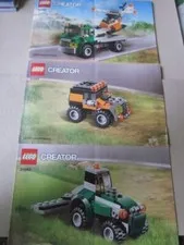 Lego Creator Building Instructions Instruction 31043Part 1,2,3 part 1,2,3