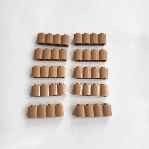 Lego 30137 1x4 Brick Modified Log Nougat 