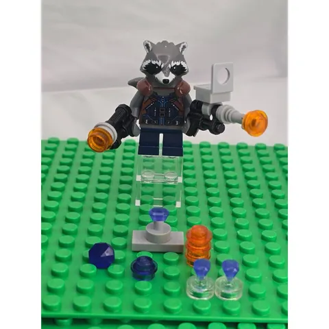 LEGO Guardians Of The Galaxy Rocket Raccoon Minifigure - Sh384