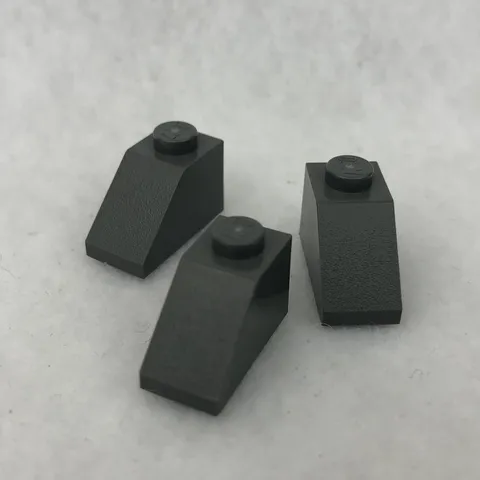 LEGO 3040 Dark Bluish Gray Slope 45 2 x 1 (x3)