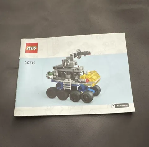 LEGO 40712 Illustrated Instruction Manual Booklet English 2024