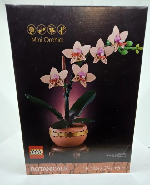 Lego Botanicals Mini Orchid 10343 EMPTY BOX ONLY
