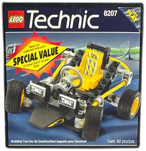 LEGO Technic 8207 Dune Buggy 1996 Special Value Sealed 82 Pieces Vintage