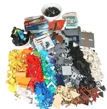 Huge Bulk LEGO Lot Sorted By Color + 27 Instruction Manuals - NinjagoCityCreator