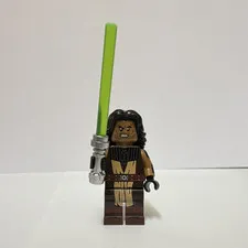 LEGO Star Wars Quinlan Vos Republic Brick Custom Printed Minifig w lightsaber