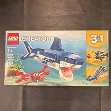 LEGO Creator Deep Sea Creatures 31088 3-in-1 Building Set 230 pcs Ages 7+