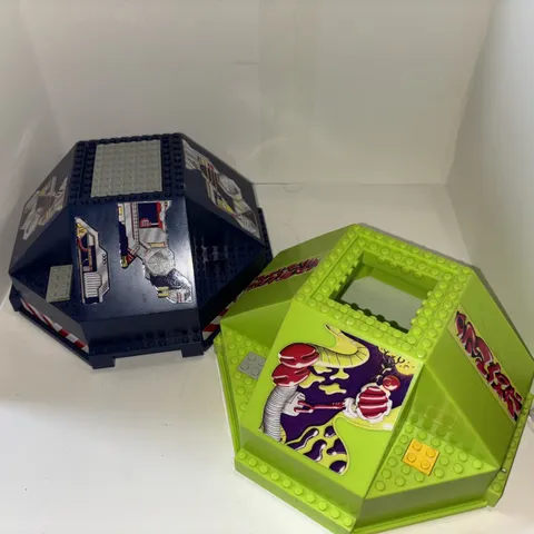 Set Of 2 Vintage Lego Spaceships Domes 