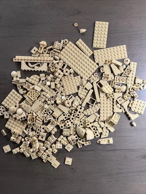 LEGO Tan Specialty Plate Bulk 300 Pieces
