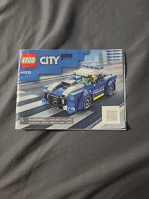LEGO City Police Car 60312 Instruction Manual ONLY