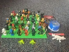 40 Lego Ninjago Minifigures- DX, Morro, Shade, Skylor, Possessed Lloyd, & More