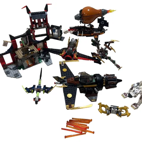 LEGO Ninjago Lot 7 Sets 70599 70747 70603 70756 70650 70591 Chima 70127 Auth