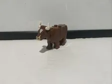 Lego Reddish Brown Cow Animal Minifigure Castle Fantasy Era 10193