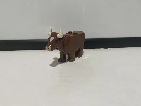 Lego Reddish Brown Cow Animal Minifigure Castle Fantasy Era 10193