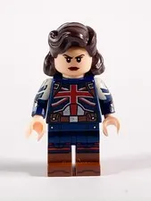 LEGO Captain Carter Peggy Minifigure 71031 Marvel Comics What if Series