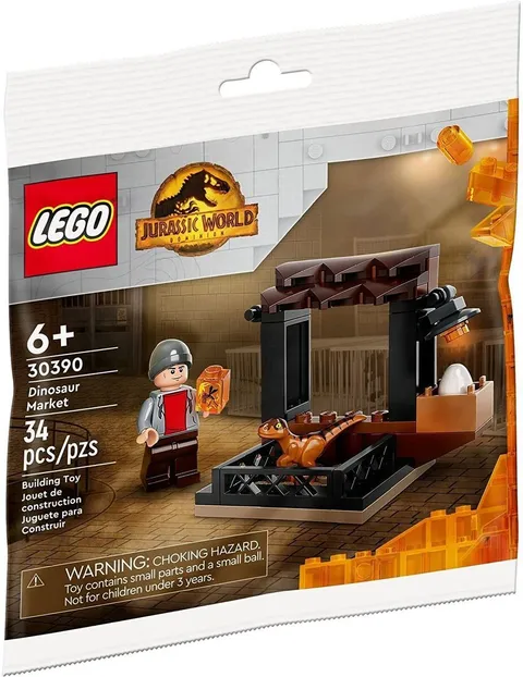 LEGO Jurassic World Dominion - Dinosaur Market Polybag (30390)