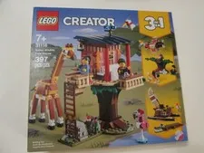 LEGO Safari Wildlife Tree House 31116 Creator 3 in 1 Sealed Contents Open Box