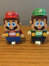 LEGO Super Mario and Luigi Figures 71387 & 71360🔥 Excellent Condition 🔥 