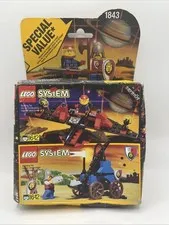 New! Vintage Lego System #1843 Space/Castle Value Pack Rare HTF SEALED 1996