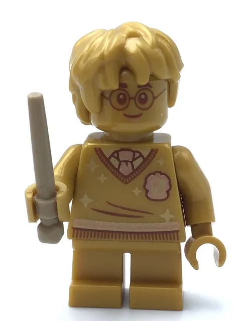 LEGO PEARL GOLD HARRY POTTER MINIFIGURE ANNIVERSARY FIG