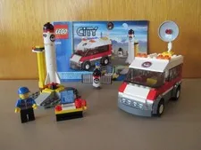 Lego City 3366 Satelite Launch Pad Complete w/Manual