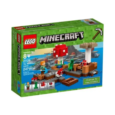 LEGO Minecraft Mushroom Island VG+/Mint