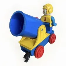 Vintage 1989 Lego/Duplo Preschool Cannon Ball Clowns - 2560