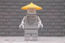 LEGO® Ninjago Minifig njo1013 - Statue - Pearl Gold Conical Hat