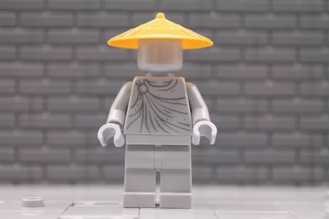 LEGO® Ninjago Minifig njo1013 - Statue - Pearl Gold Conical Hat