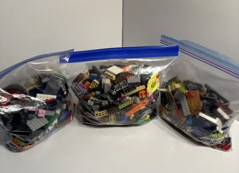 5lbs Of Genuine LEGO. Mixed Lot from Various LEGO sets. 