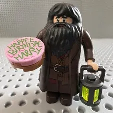 Rubeus Hagrid Minifigure - LEGO Harry Potter 'Happee' Cake 10217 hp111