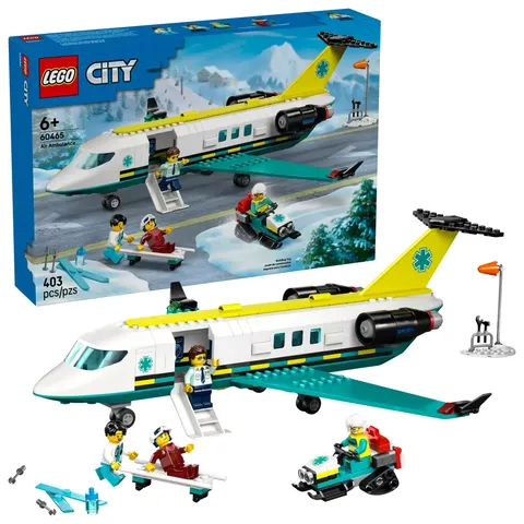 Lego City Samolot pogotowia ratunkowego 60465 Lego