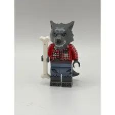 Lego 71010 Series 14 Monster Minifigures Halloween - Wolf Guy W Bone Accessory
