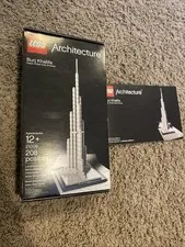 LEGO (21008) Architecture: Burj Khalifa - Empty Box & Instructions ONLY