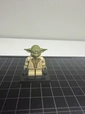 LEGO MINIFIGURE Yoda SW0707, Star Wars Episode 3 Olive Green