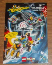 Rare Advertising LEGO Time Cruisers 6492 Navigator 6493 Flying Time Vessel 1996