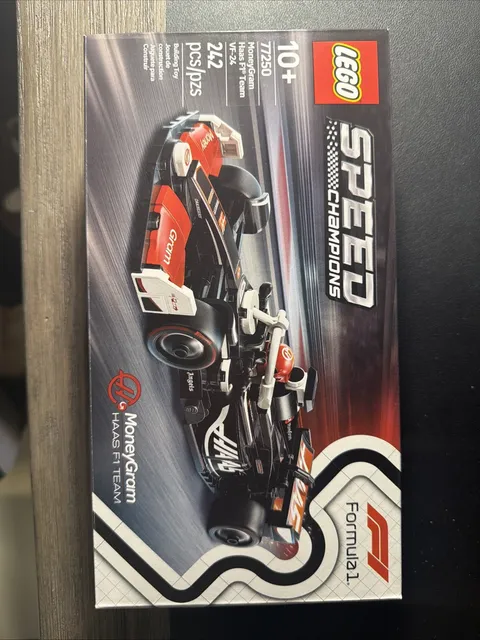 LEGO SPEED CHAMPIONS: Moneygram Haas F1 Team Vf-24 Race Car (77250)