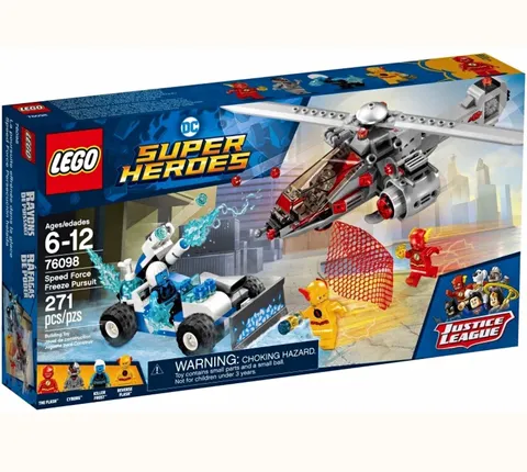 LEGO DC Super Heroes 76098 Speed Force Freeze Pursuit (READ DESCRIPTION)