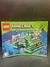 LEGO MINECRAFT 21136 Instruction Manual ONLY - THE OCEAN MOMENT