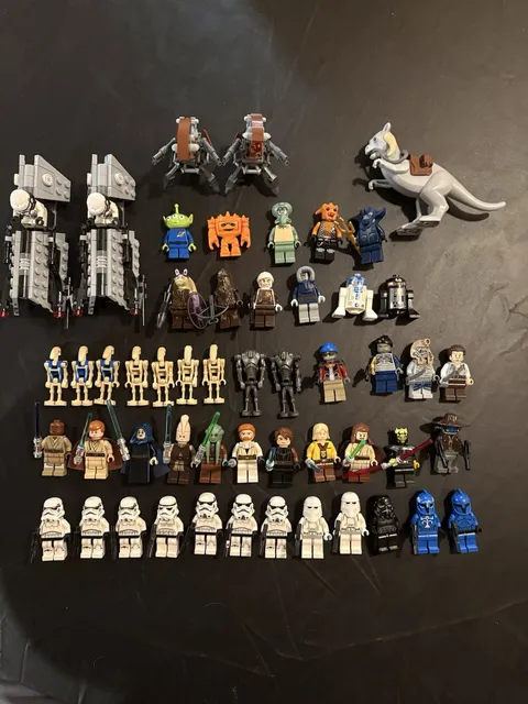 LEGO Star Wars & Mixed Minifigure Lot 50+ Figures
