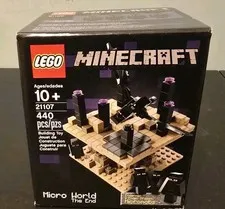 LEGO 21107 Minecraft Micro World The End Brand New Sealed